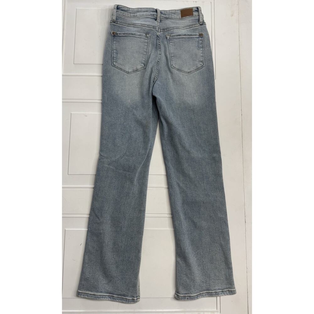 Judy Blue Jeans Womens Distressed 5/27 Blue Straight Stretch Medium Wash Denim - Picture 7 of 7